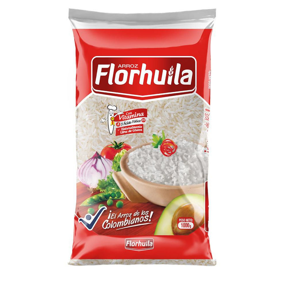 Arroz Flor Huila Blanco (1000 Gr)