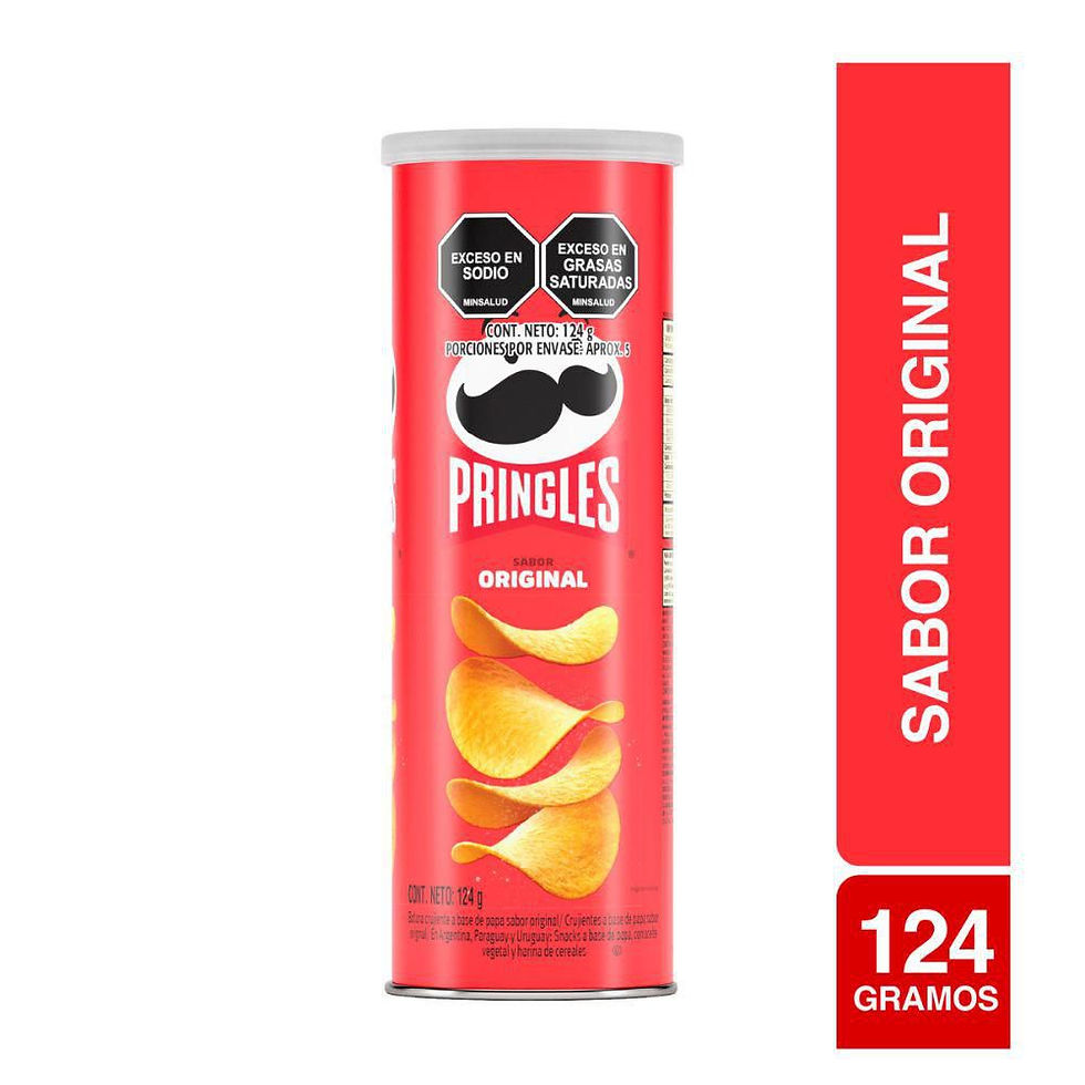 Papas Pringles Original (124 Gr)