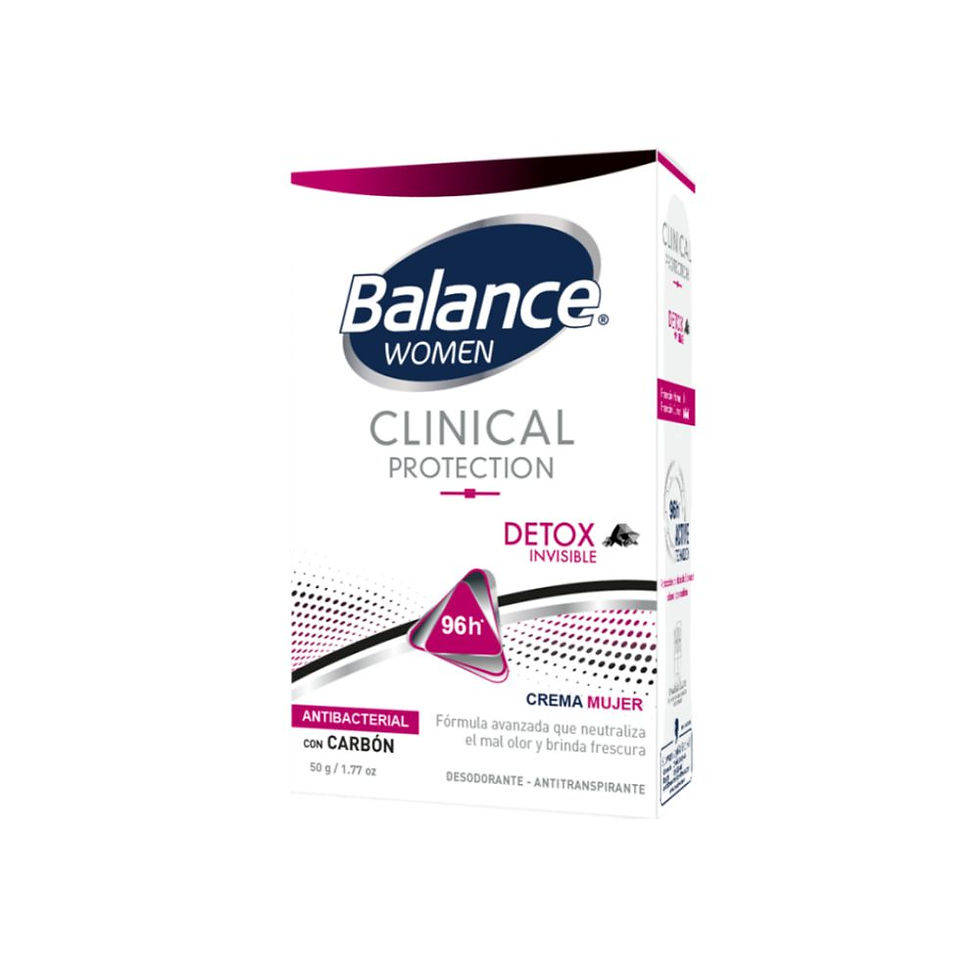Desodorante Balance Crema Clinical Invisible Mujer (50 Gr)