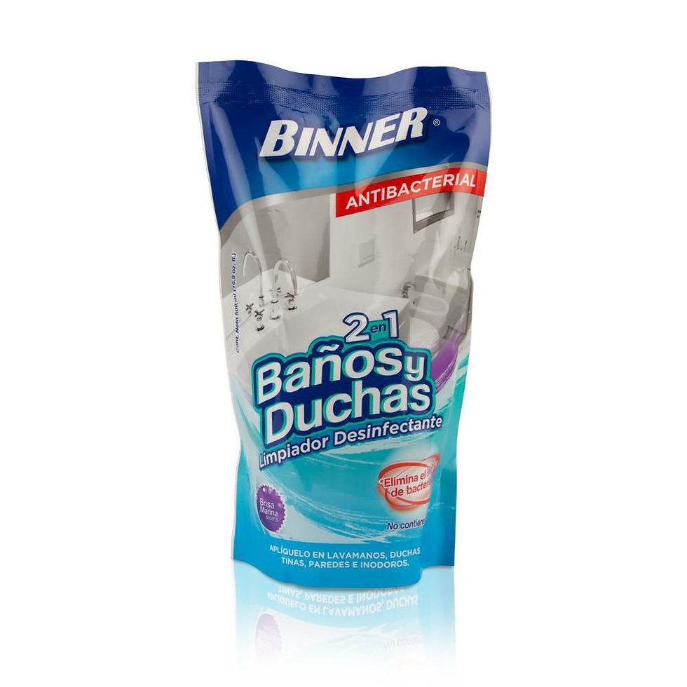 Limpiador Binner 2 En 1 Baños Y Duchas Repuesto (500 Ml)