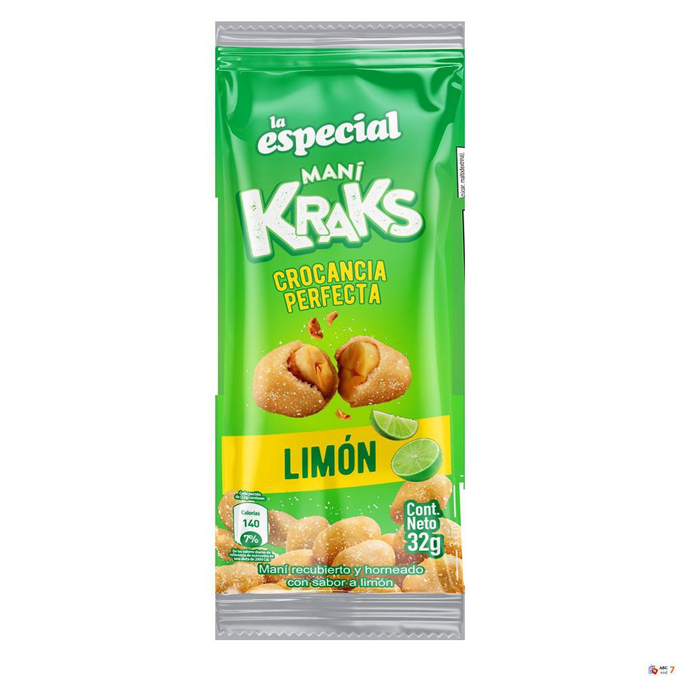 Maní La Especial Kraks Limón (32 Gr)