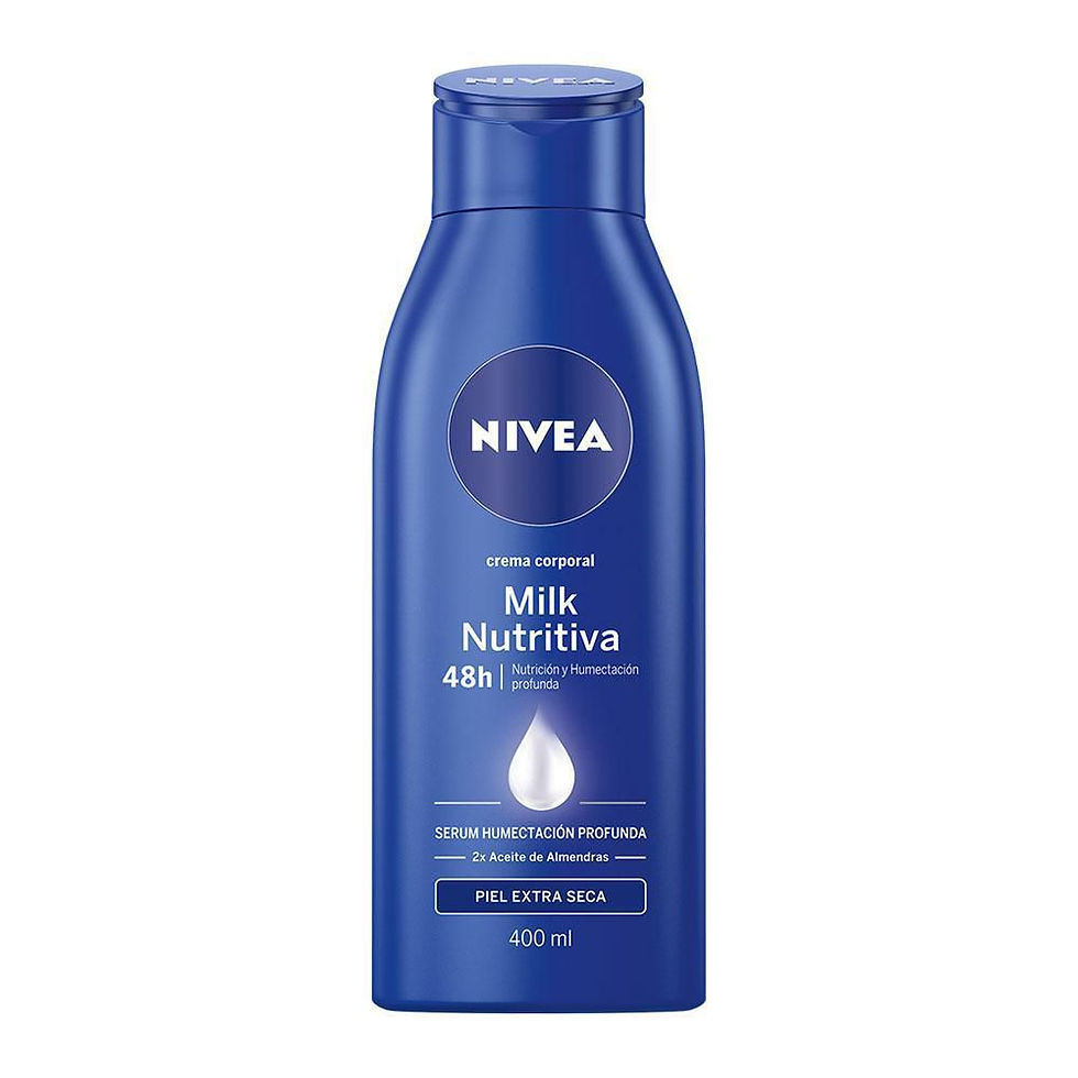 Crema Corporal Nivea Humectante Milk Nutritiva (400 Ml)