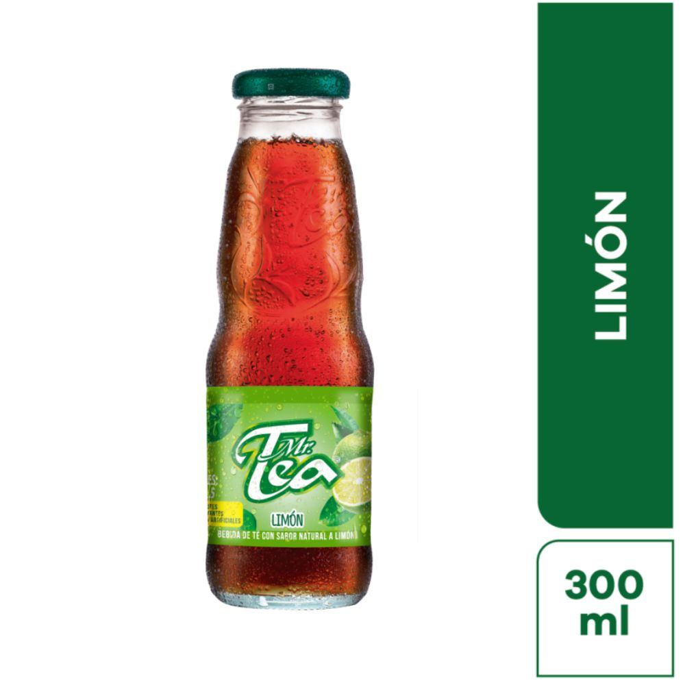 Té Mr Tea Limón Botella Vidrio (300 Ml)