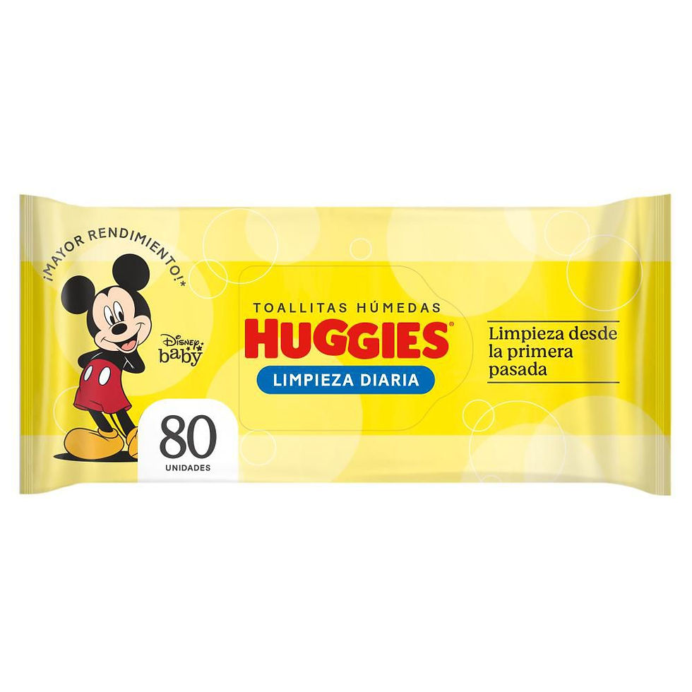 Toallitas Húmedas Huggies Limpieza Cotidiana (80 Und)