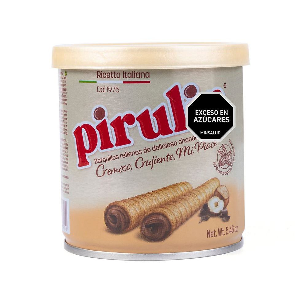 Barquillo Pirulin Chocolate Y Avellanas (155 Gr)