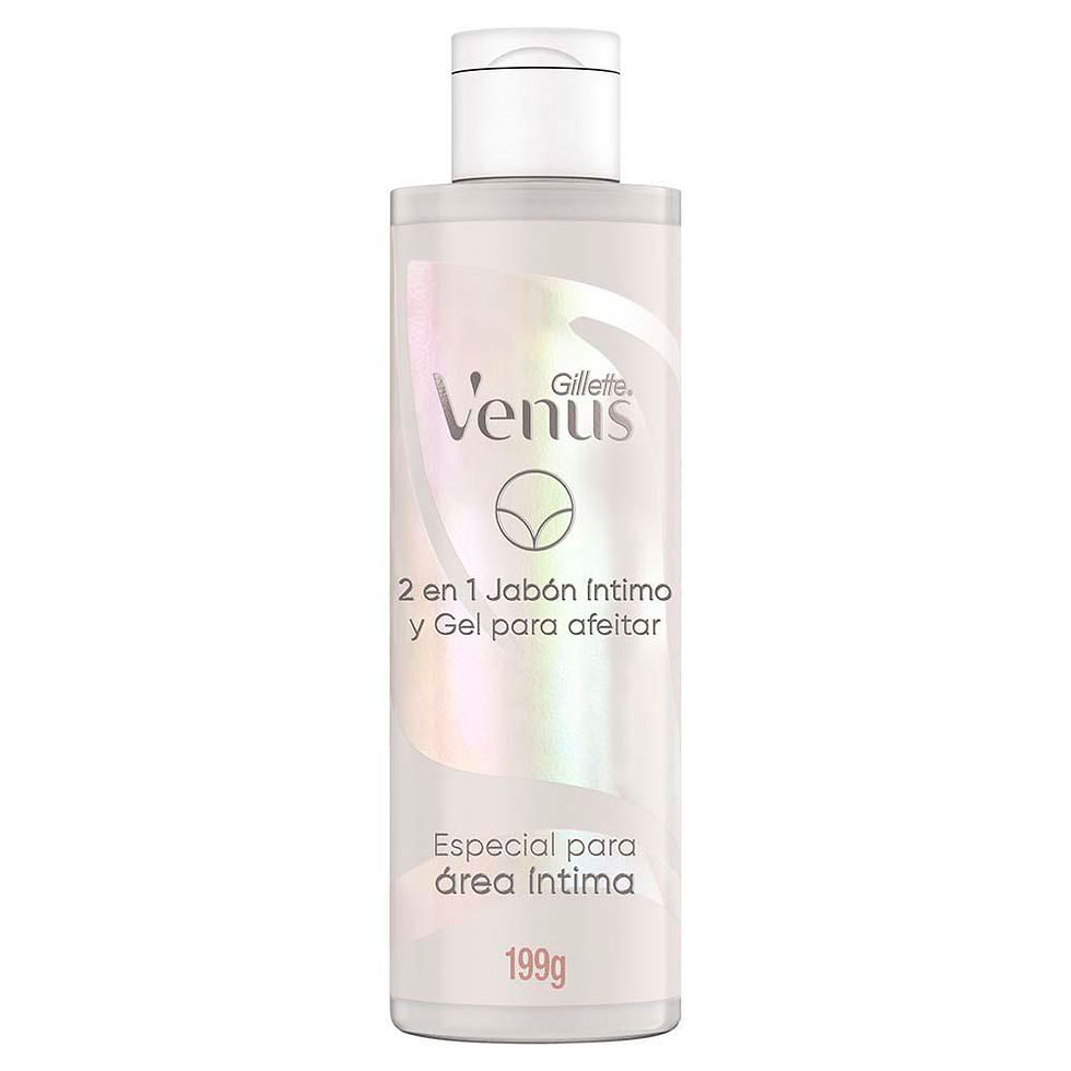 Jabón Íntimo Venus Gel Para Afeitar 2 En 1 (190 Ml)