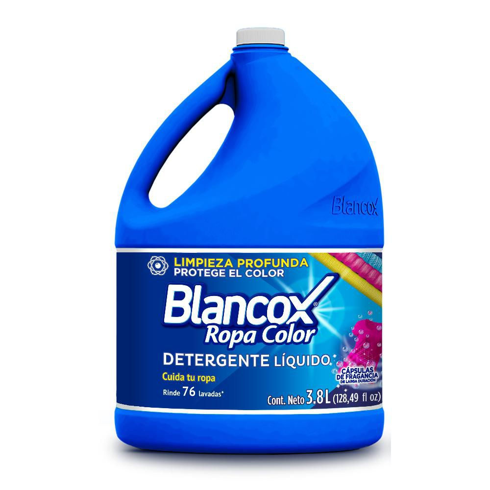 Detergente Líquido Blancox Protección Color Limpieza Profunda (3800 Ml)