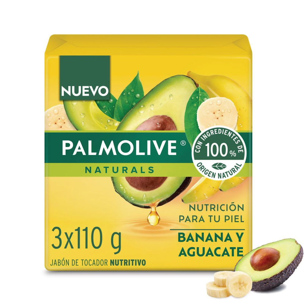 Jabón De Tocador Palmolive Banana Y Aguacate (330 Gr)