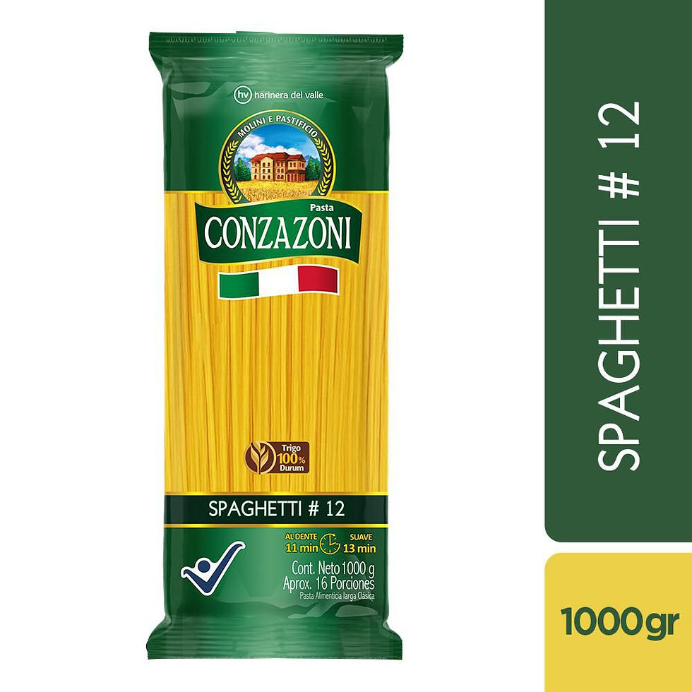 Pastas Conzazoni Spaghetti #12 (1000 Gr)