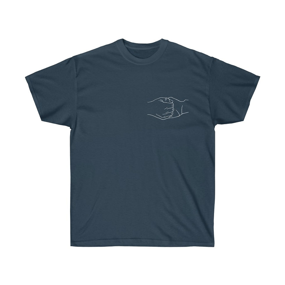Thumbnail: Ganesha Mudra Line Art Unisex Ultra Cotton Tee