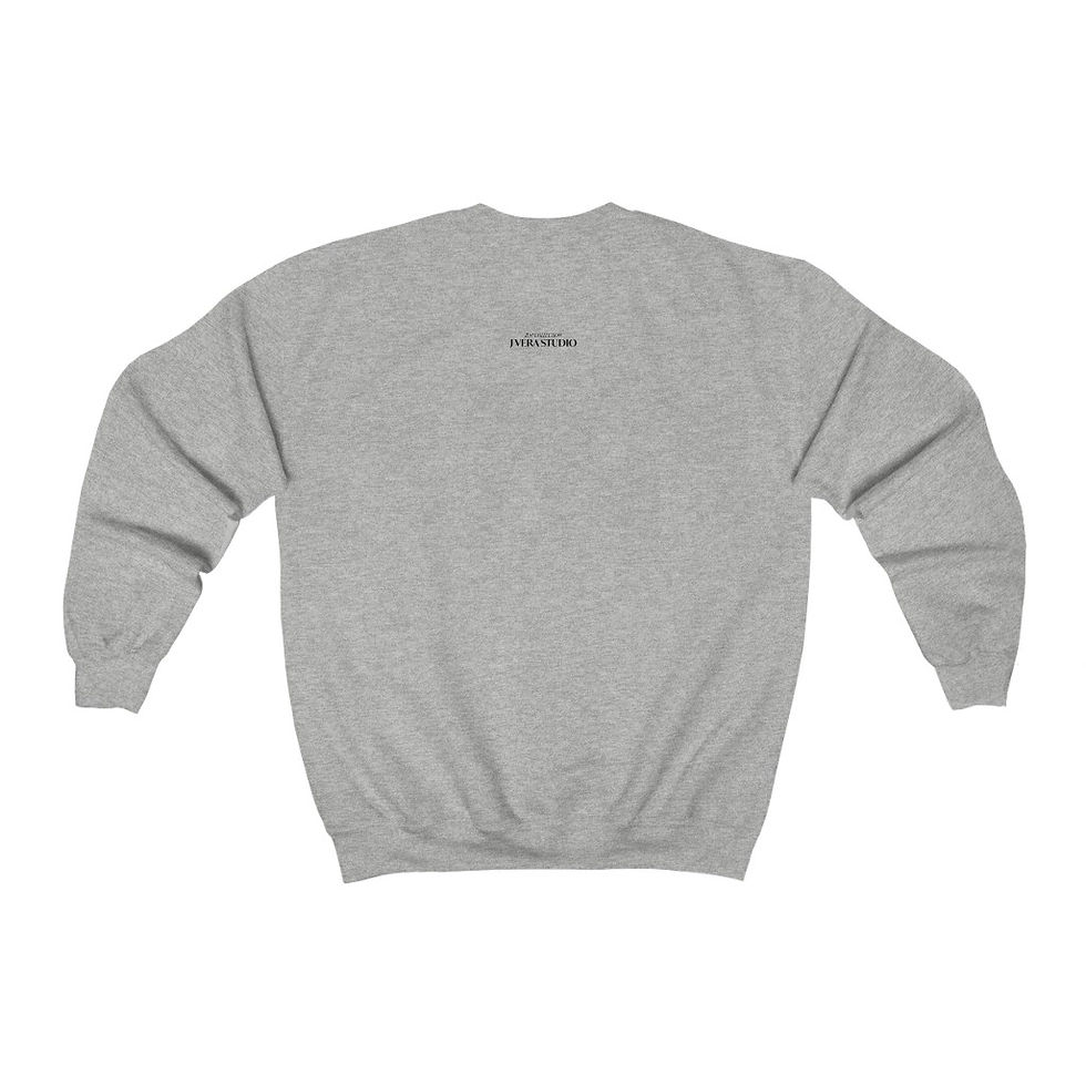 Thumbnail: Water In Motion Sacred Geometry Mandala Unisex Crewneck Sweatshirt