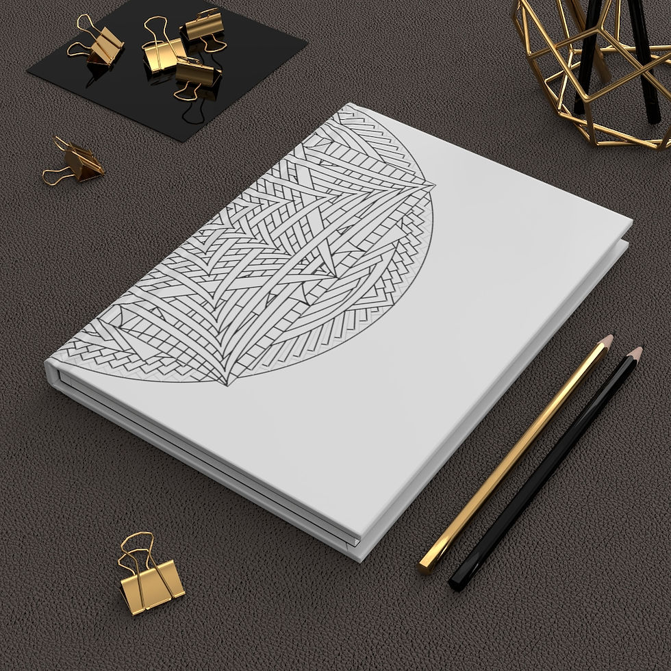 Thumbnail: Infinite Mirror Sacred Geometry Hardcover Journal Matte