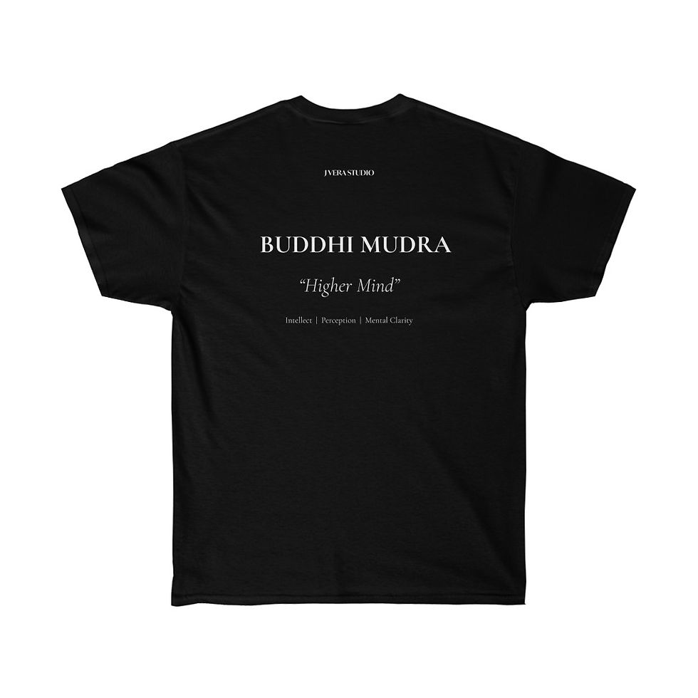 Thumbnail: Buddhi Mudra Line Art Unisex Ultra Cotton Tee