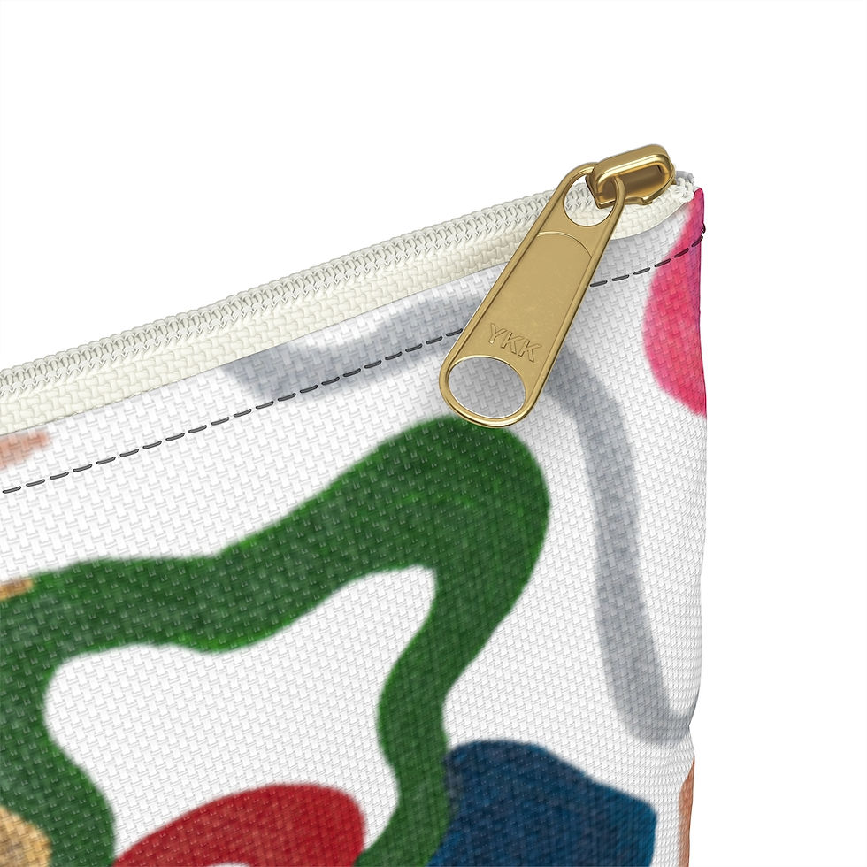 Thumbnail: Colorful Abstract Art Pattern Accessory Pouch
