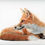 Thumbnail: Limited Edition Print - Relaxing Fox