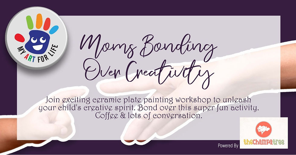 Moms Bonding Over Creativity