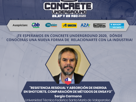 [Concrete Underground 2020! ¡El destacado académico Sergio Carmona, de la Universidad Técnica