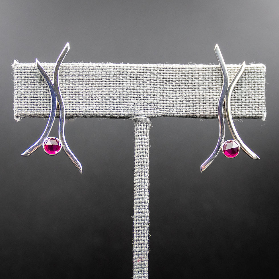 Thumbnail: Not Your Mother's Ruby Earrings
