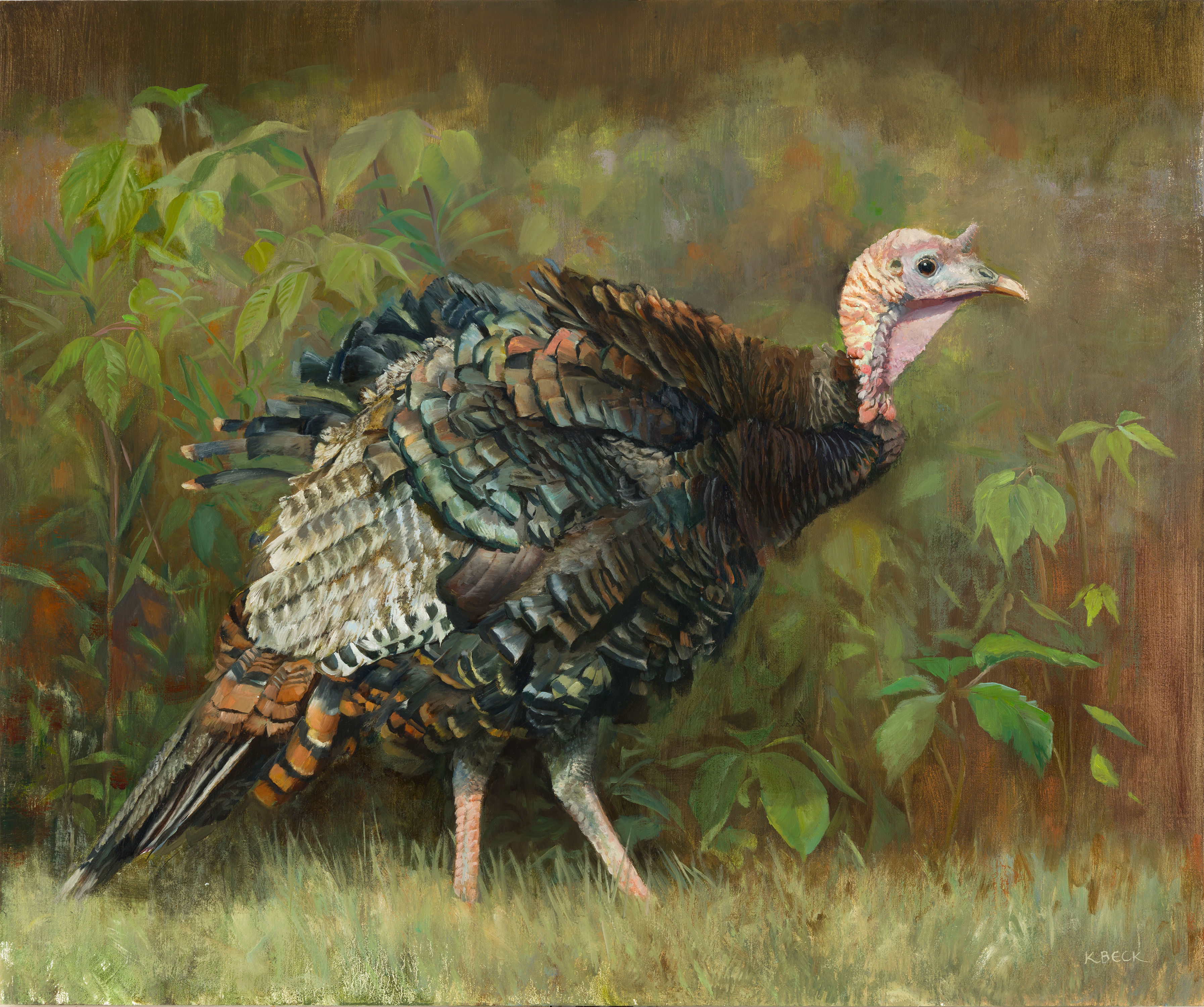 Kimberly beck turkey painting