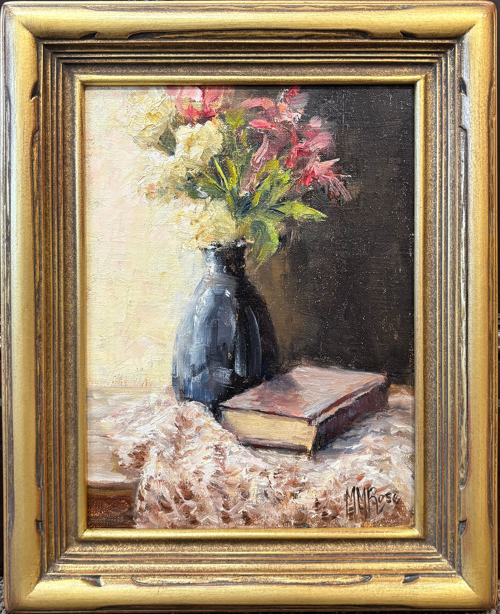 flower painting by Marilyn rose