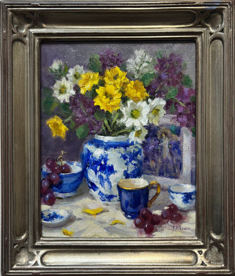 still life flowers by Carlene Reeves