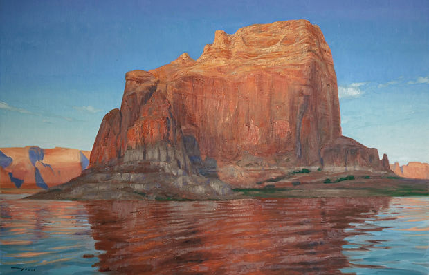 painting of Lake Powell by McGarren flack