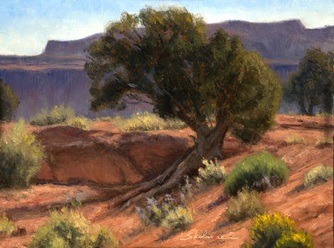 Ryan skidmore landscape painting