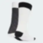 Thumbnail: adidas Monogram Crew Socks 2 Pair Pack - Medium & Large