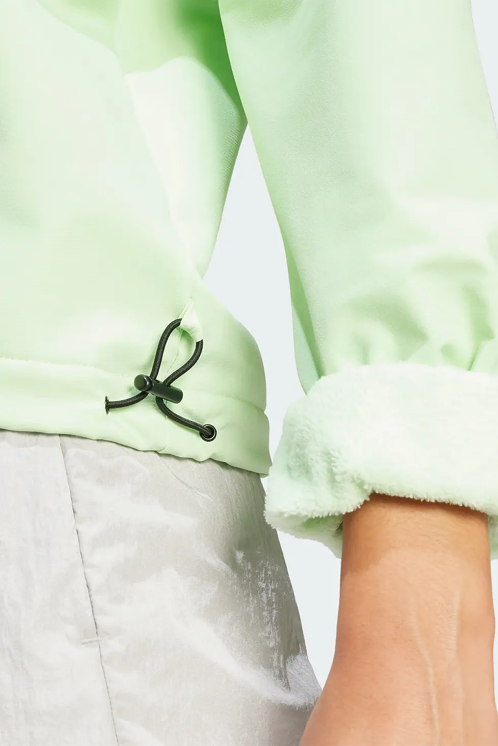 Thumbnail: adidas Womens City Escape Hoodie - Lime Green