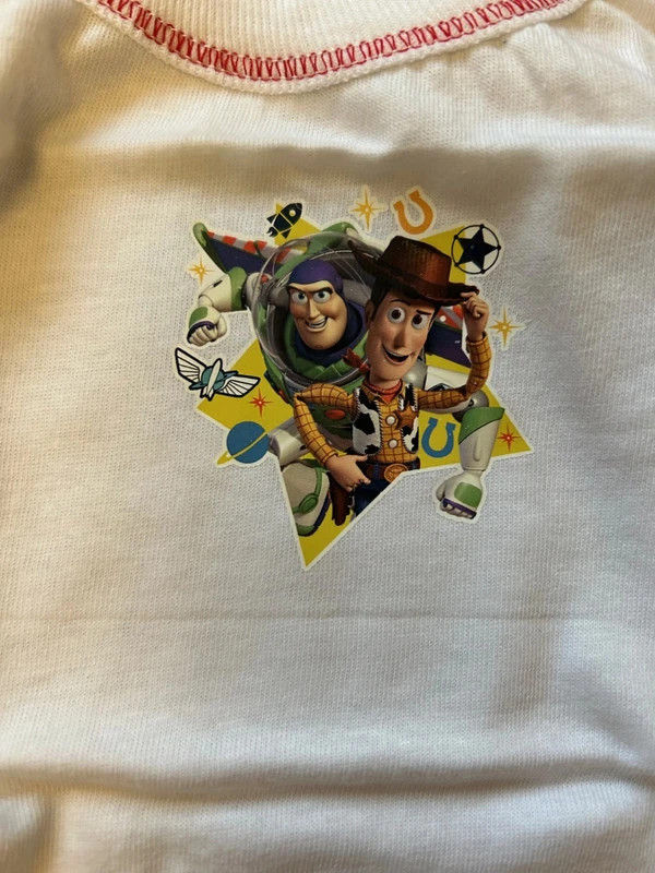Thumbnail: Disney Kids Toy Story Vests/Underwear 2 Pack Tops