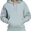 Thumbnail: Adidas Studio Lounge Hoodie Grey/Blue - Front