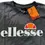 Thumbnail: Ellesse Womens Cotton Cropped T-Shirt in Tie Dye Print - Black