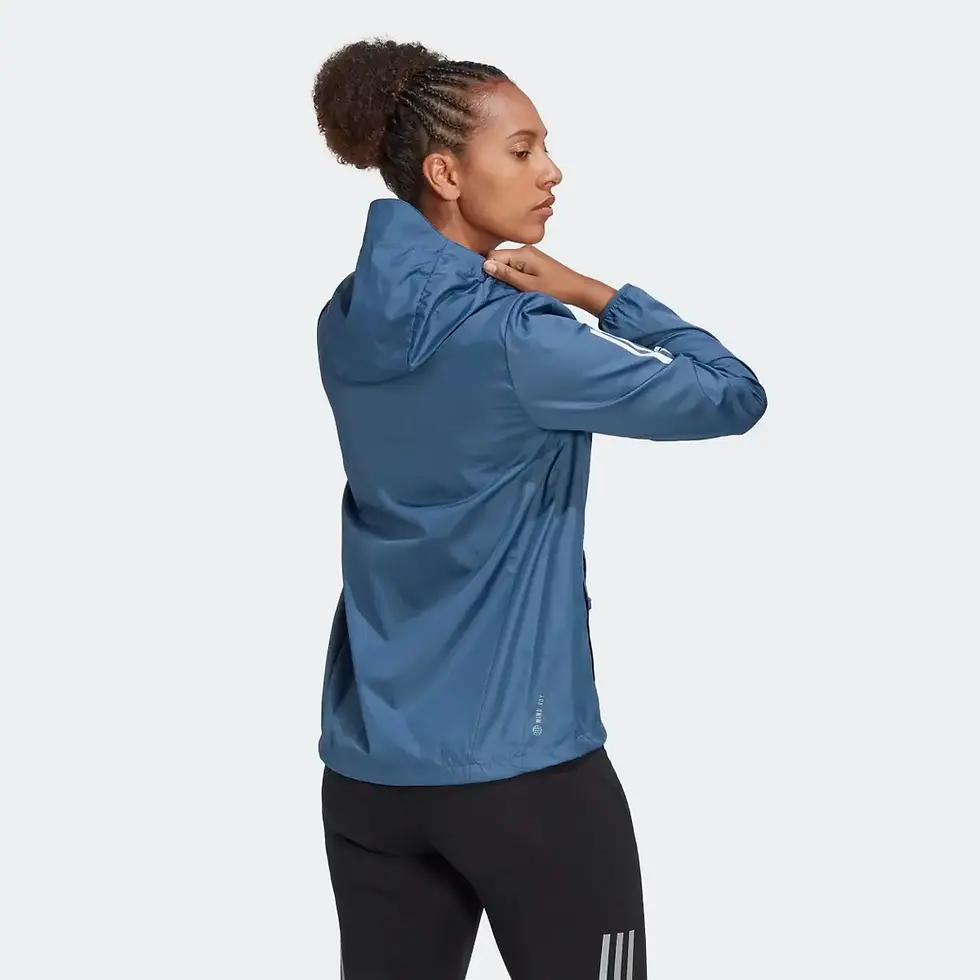 Thumbnail: adidas Womens Own the Run Hooded Running Windbreaker - XS