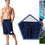 Thumbnail: Manchester City F.C. Mens 2 Pack Lounge Cotton Shorts Sleep PJ, Navy/Sky Blue