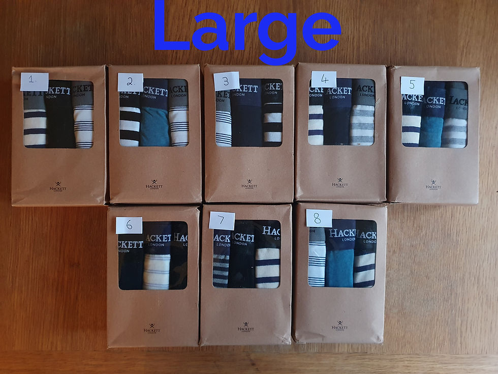 Thumbnail: Hackett London 3 Pack Mens Boxer Shorts Trunks PICK YOUR SET - S M L XL