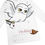 Thumbnail: Harry Potter Girls Oversized Blanket Oodie Hoodie White Fluffy Fleece - 6-13yrs