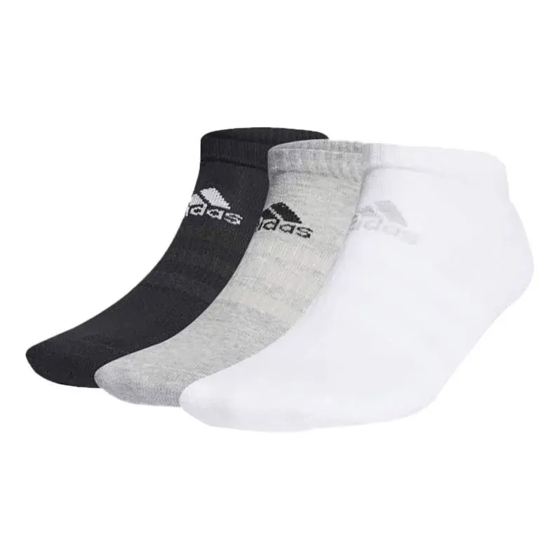 Thumbnail: adidas Sports Shock Absorption Breathable Socks 3 Pairs - KXL-UK 10.5K–12K