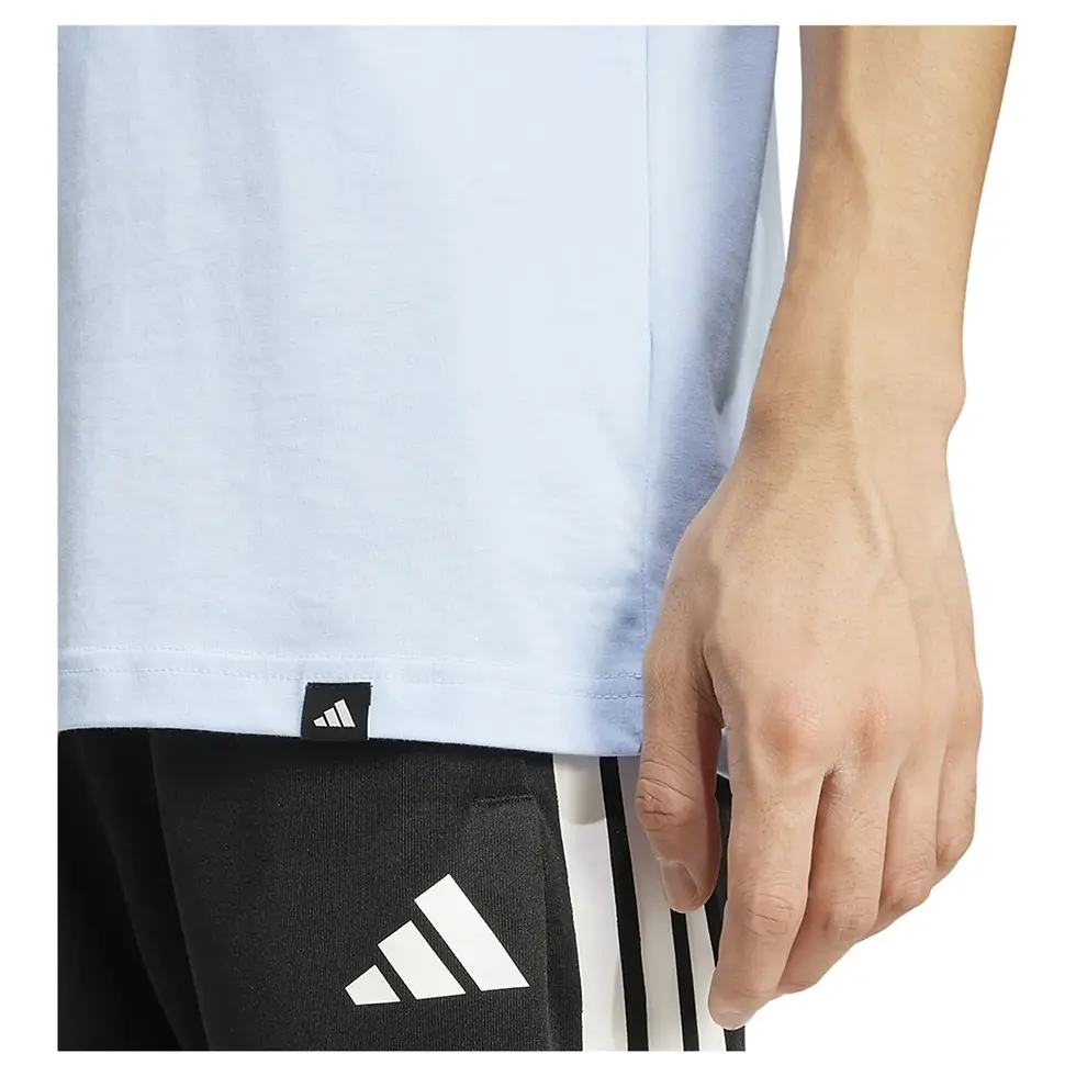 Thumbnail: adidas House Of Tiro Graphic Short Sleeve T-shirt - Blue - 4XL