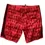 Thumbnail: Nike Womens Retro 6.0 Skateboarding Shorts - Red/Maroon - Size 5(XS)