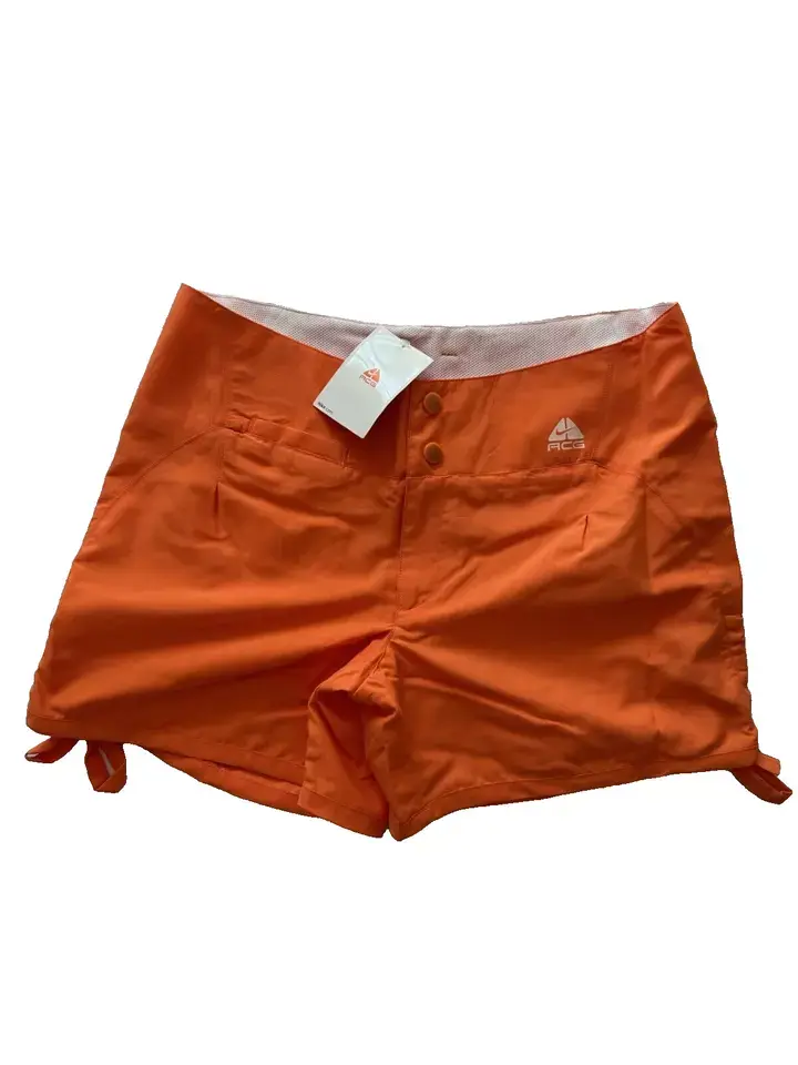 Thumbnail: Nike Womens ACG Shorts - Orange - Size Small(8)