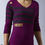 Thumbnail: Reebok Womens ‘CrossFit BurnOut’ ¾ Sleeve Top Purple/Black