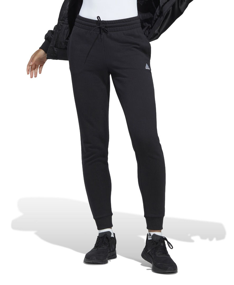 Thumbnail: adidas Essentials Linear French Terry Cuffed Pants Joggers - Small&Medium