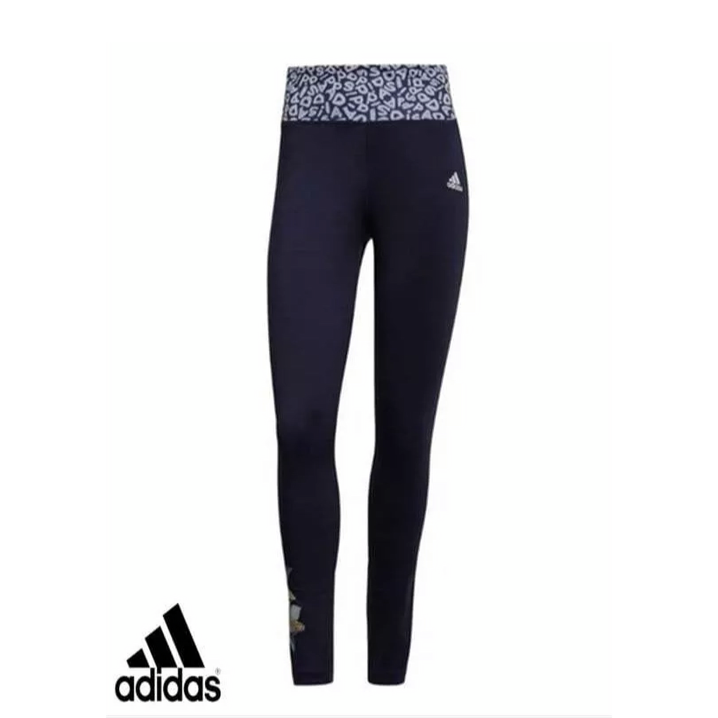 adidas Womens x Farm ‘Rio Feel’ Leggings - Navy