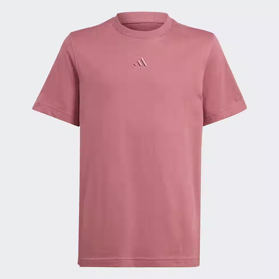Thumbnail: adidas ALL SZN Kids T-Shirt - Crimson - 11-12yrs