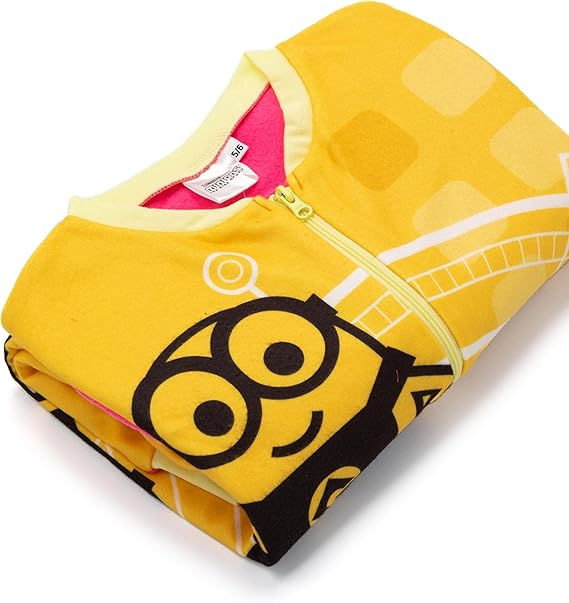 Thumbnail: Minions Kids Fleece All In One 1Onesie Pyjamas PJs