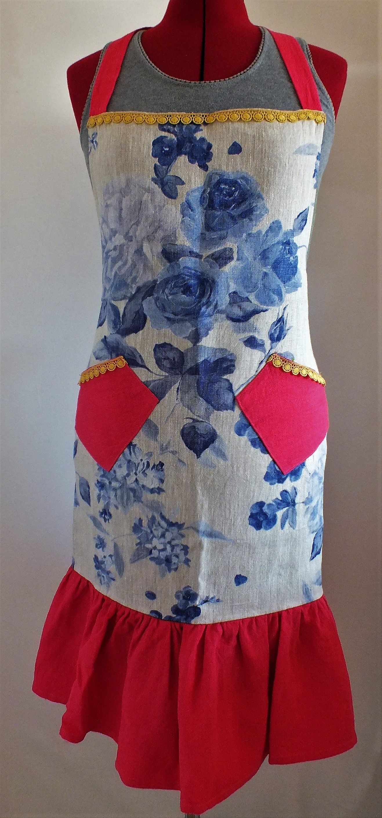 Schürze Frühling Nr.36