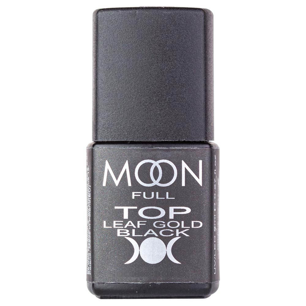 MOON Leaf Gold Black Top