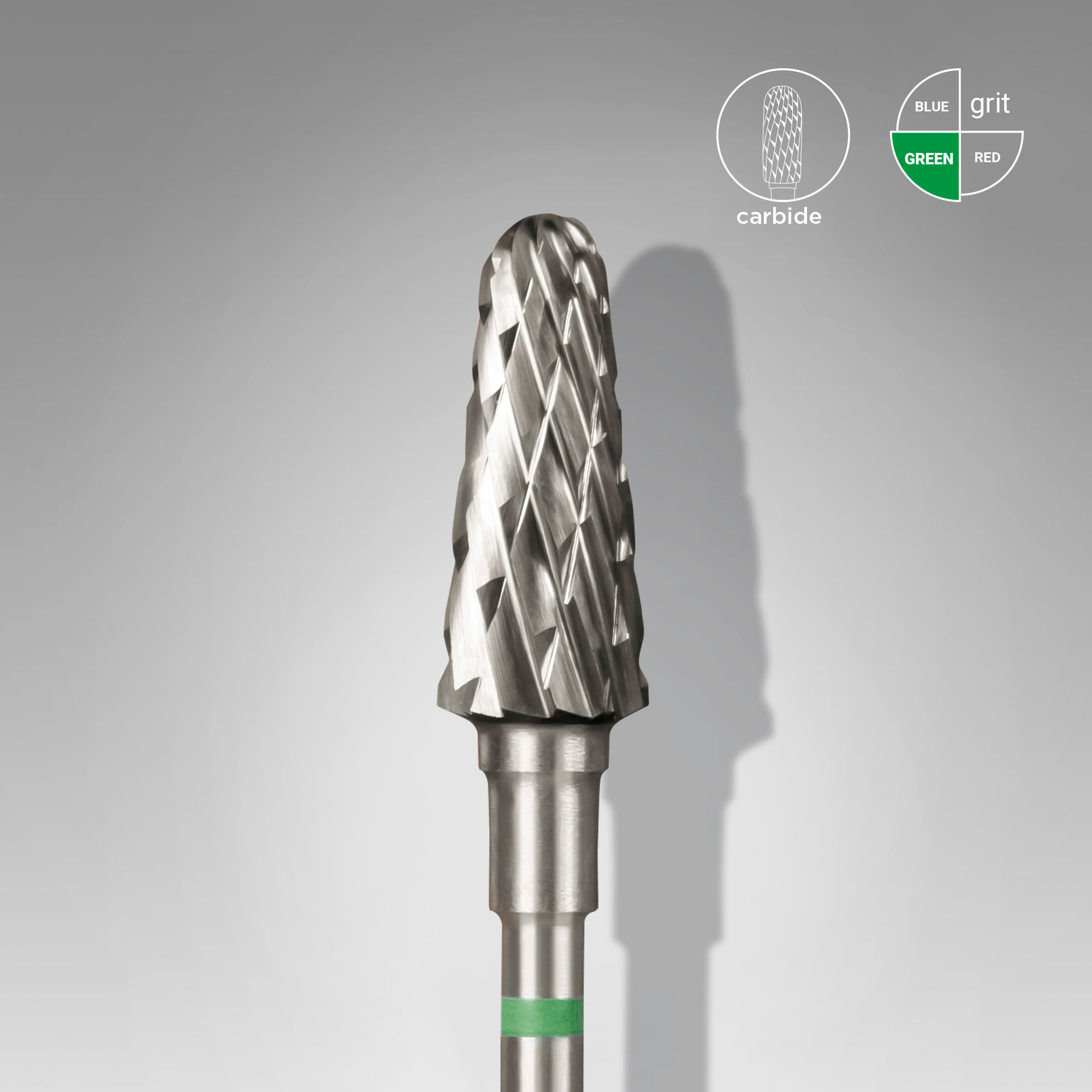 STALEKS Frez z weglika zielona “frustum” 6mm/14mm
