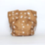 Pañal ecológico reutilizable Ocre Estrellas