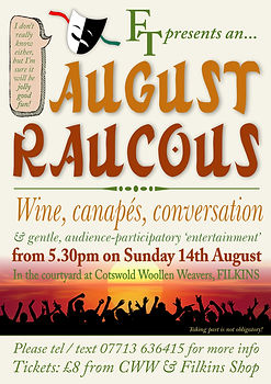 W August Raucous Poster 22 08 14.jpg